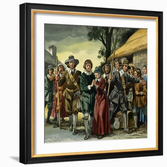 Puritans-Ron Embleton-Framed Giclee Print