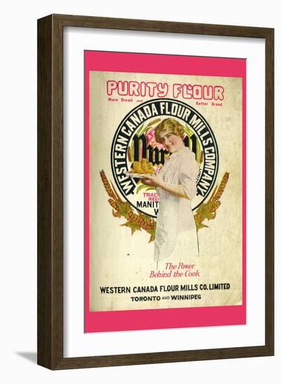 Purity Flour Cook Book-null-Framed Premium Giclee Print