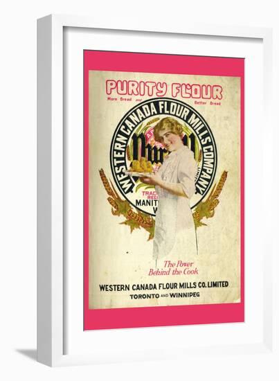 Purity Flour Cook Book-null-Framed Premium Giclee Print