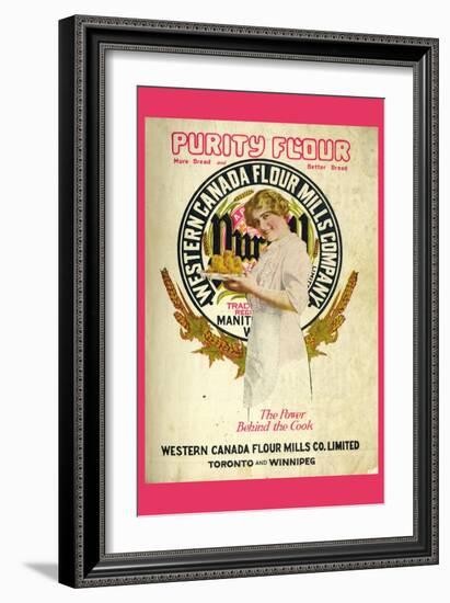 Purity Flour Cook Book-null-Framed Premium Giclee Print