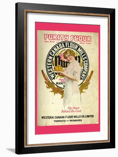 Purity Flour Cook Book-null-Framed Art Print