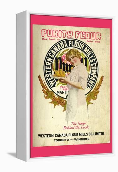 Purity Flour Cook Book-null-Framed Stretched Canvas