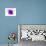 Purple Abstract Brush Splash Flower-Irena Orlov-Art Print displayed on a wall