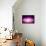 Purple Abstract Light Background-Sergey Nivens-Framed Stretched Canvas displayed on a wall