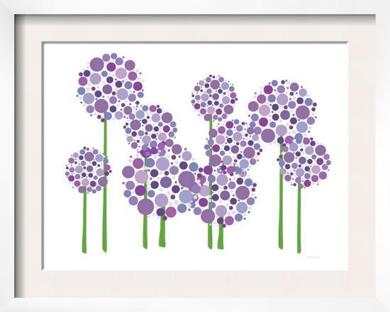 Purple Allium-Avalisa-Framed Art Print