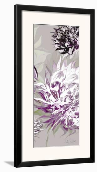 Purple Allure III-Sally Scaffardi-Framed Art Print