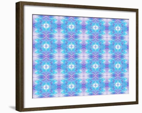 Purple and Blue Ethereal-Deanna Tolliver-Framed Giclee Print