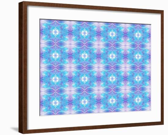 Purple and Blue Ethereal-Deanna Tolliver-Framed Giclee Print