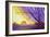 Purple and Gold Royal Sunset-Megan Aroon Duncanson-Framed Art Print