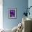 Purple and Grey Clematis-Heidi Bannon-Framed Photo displayed on a wall