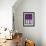 Purple and White Dance-Felix Podgurski-Framed Art Print displayed on a wall