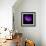 Purple Anemones Heart-Magda Indigo-Framed Photographic Print displayed on a wall