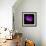 Purple Anemones Heart-Magda Indigo-Framed Photographic Print displayed on a wall