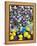 Purple Asters and Lemons-Christopher Ryland-Framed Premier Image Canvas