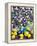 Purple Asters and Lemons-Christopher Ryland-Framed Premier Image Canvas