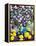 Purple Asters and Lemons-Christopher Ryland-Framed Premier Image Canvas