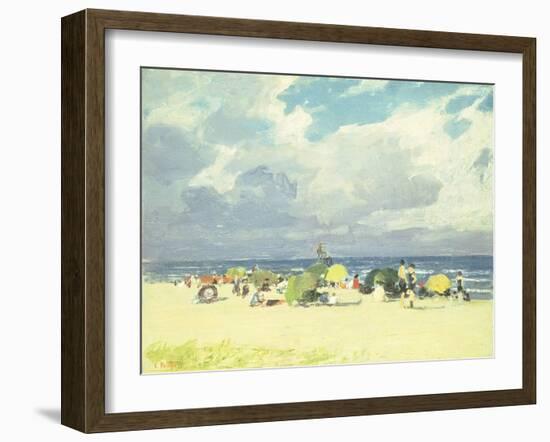 Purple Beach Scene-Edward Henry Potthast-Framed Giclee Print