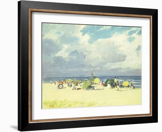 Purple Beach Scene-Edward Henry Potthast-Framed Giclee Print