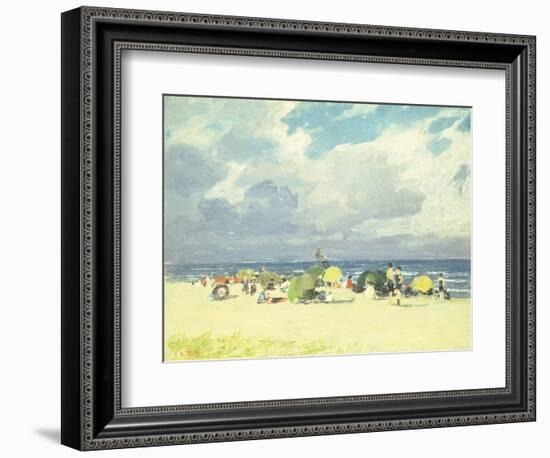 Purple Beach Scene-Edward Henry Potthast-Framed Giclee Print