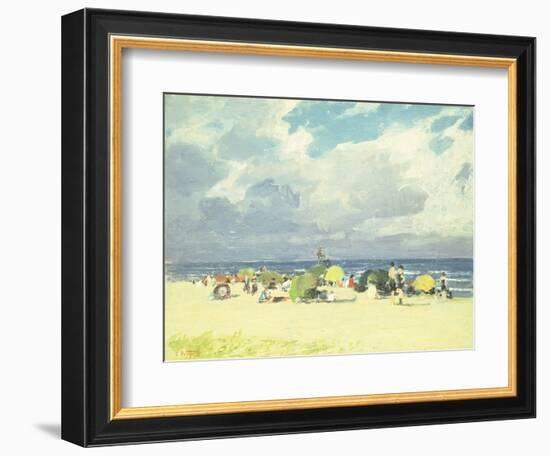 Purple Beach Scene-Edward Henry Potthast-Framed Giclee Print