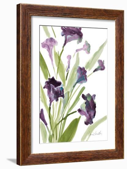 Purple Belles I-Lanie Loreth-Framed Art Print