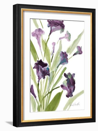 Purple Belles I-Lanie Loreth-Framed Art Print