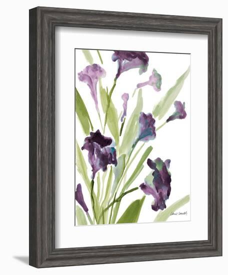 Purple Belles II-Lanie Loreth-Framed Art Print