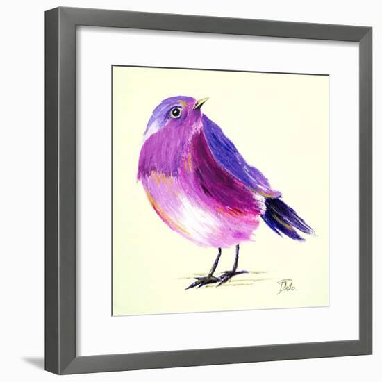 Purple Bird I-Patricia Pinto-Framed Art Print