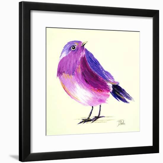 Purple Bird I-Patricia Pinto-Framed Art Print