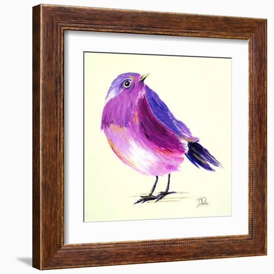 Purple Bird I-Patricia Pinto-Framed Art Print