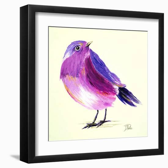 Purple Bird I-Patricia Pinto-Framed Art Print