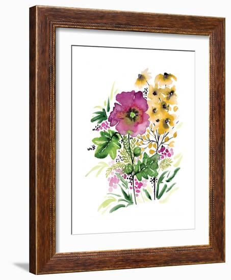 Purple Bliss-Sara Berrenson-Framed Art Print