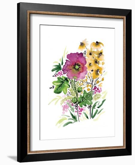 Purple Bliss-Sara Berrenson-Framed Art Print