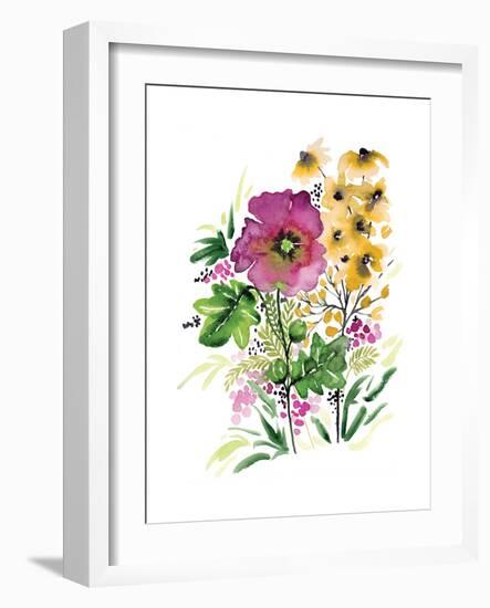 Purple Bliss-Sara Berrenson-Framed Art Print