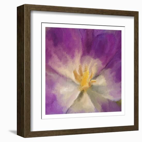 Purple Bloom-Kimberly Allen-Framed Art Print