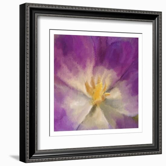Purple Bloom-Kimberly Allen-Framed Art Print