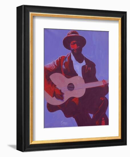 Purple Blues, 2006-Kaaria Mucherera-Framed Giclee Print