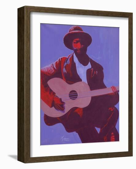 Purple Blues, 2006-Kaaria Mucherera-Framed Giclee Print