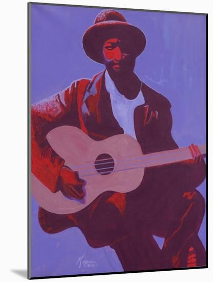 Purple Blues, 2006-Kaaria Mucherera-Mounted Giclee Print