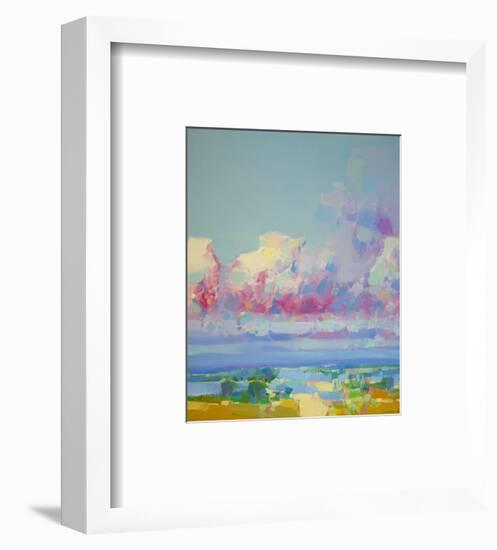 Purple Clouds-Vahe Yeremyan-Framed Art Print