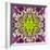 Purple Concentric Flower Center: Mandala Kaleidoscopic-tr3gi-Framed Art Print