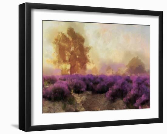 Purple Countryside II-Alonzo Saunders-Framed Art Print