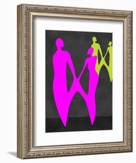 Purple Couple-Felix Podgurski-Framed Art Print