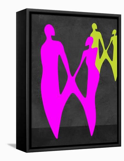 Purple Couple-Felix Podgurski-Framed Stretched Canvas