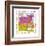 Purple Cow-Cheryl Piperberg-Framed Art Print