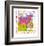 Purple Cow-Cheryl Piperberg-Framed Art Print