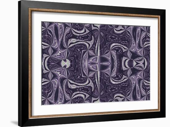 Purple Dance-Vac-Framed Art Print