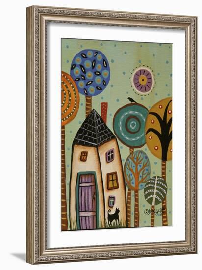 Purple Door 1-Karla Gerard-Framed Giclee Print