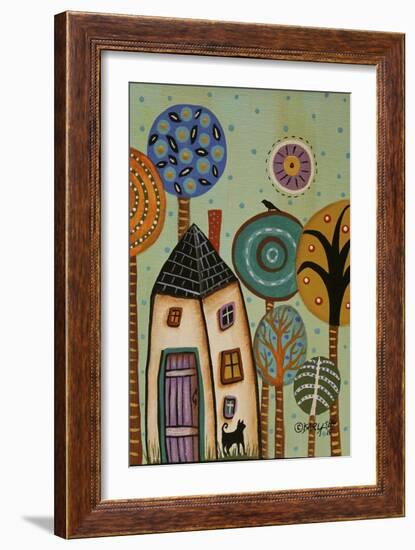 Purple Door 1-Karla Gerard-Framed Giclee Print