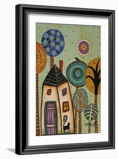 Purple Door 1-Karla Gerard-Framed Giclee Print